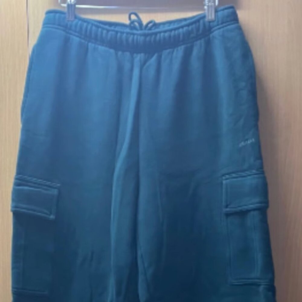 Like New* Cozy Sweatfleece Mega Cargo™ Jogger | M, Scarab Green